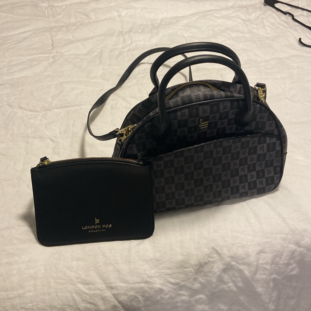 London Fog hand bag with wallet
